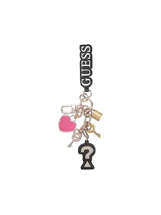 GUESS | Nombre del producto: Llavero
Marca: GUESS
Color: negro
Categorías: Moda, Mujer

Material: Metal
Estilo: Young Fashion, Glamour | 